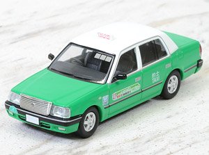 Hong Kong Taxi Toyota Crown Comfort (New Territories) Green (Diecast Car)