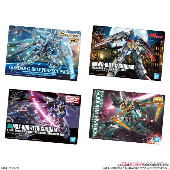 GUNDAMガンプラパッケージアートコレクション チョコウエハース6 (20個セット) (食玩) 商品画像4