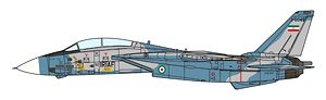 F-14A イラン空軍 第8戦術基地 (完成品飛行機)