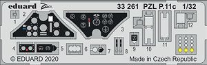 PZL P.11c エッチングパーツ (IBG用) (プラモデル)