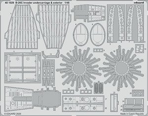 B-26C インベーダー 外装エッチングパーツ (ICM用) (プラモデル)
