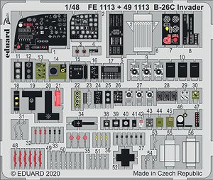 B-26C インベーダー ズームエッチングパーツ (ICM用) (プラモデル)