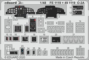 Zoom Etched Parts for O-2A (for ICM) (Plastic model)