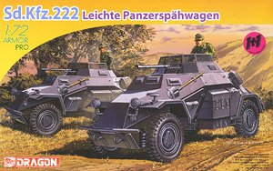 Sd.Kfz.222 Leichte Panzerspahwagen (Plastic model)