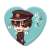 Toilet-Bound Hanako-kun Nendoroid Plus Heart Can Badge Hanako-kun B (Anime Toy) Item picture1