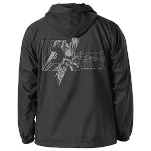 No Game No Life: Zero Schwi Hooded Windbreaker Black x White M (Anime Toy)