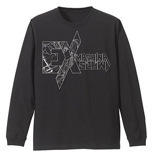 No Game No Life: Zero Schwi Long Sleeve T-Shirt Black XL (Anime Toy)