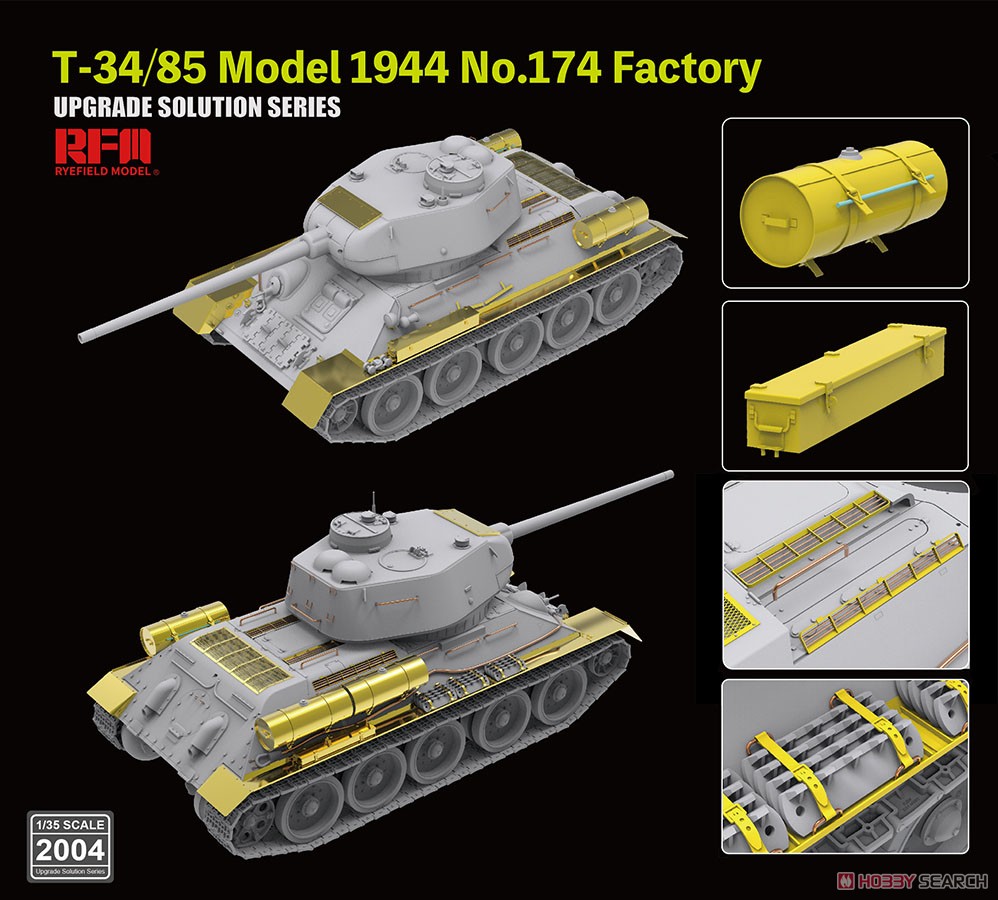 T-34/85 Upgrade Solution Series (for RFM5040) (Plastic model) Other picture2