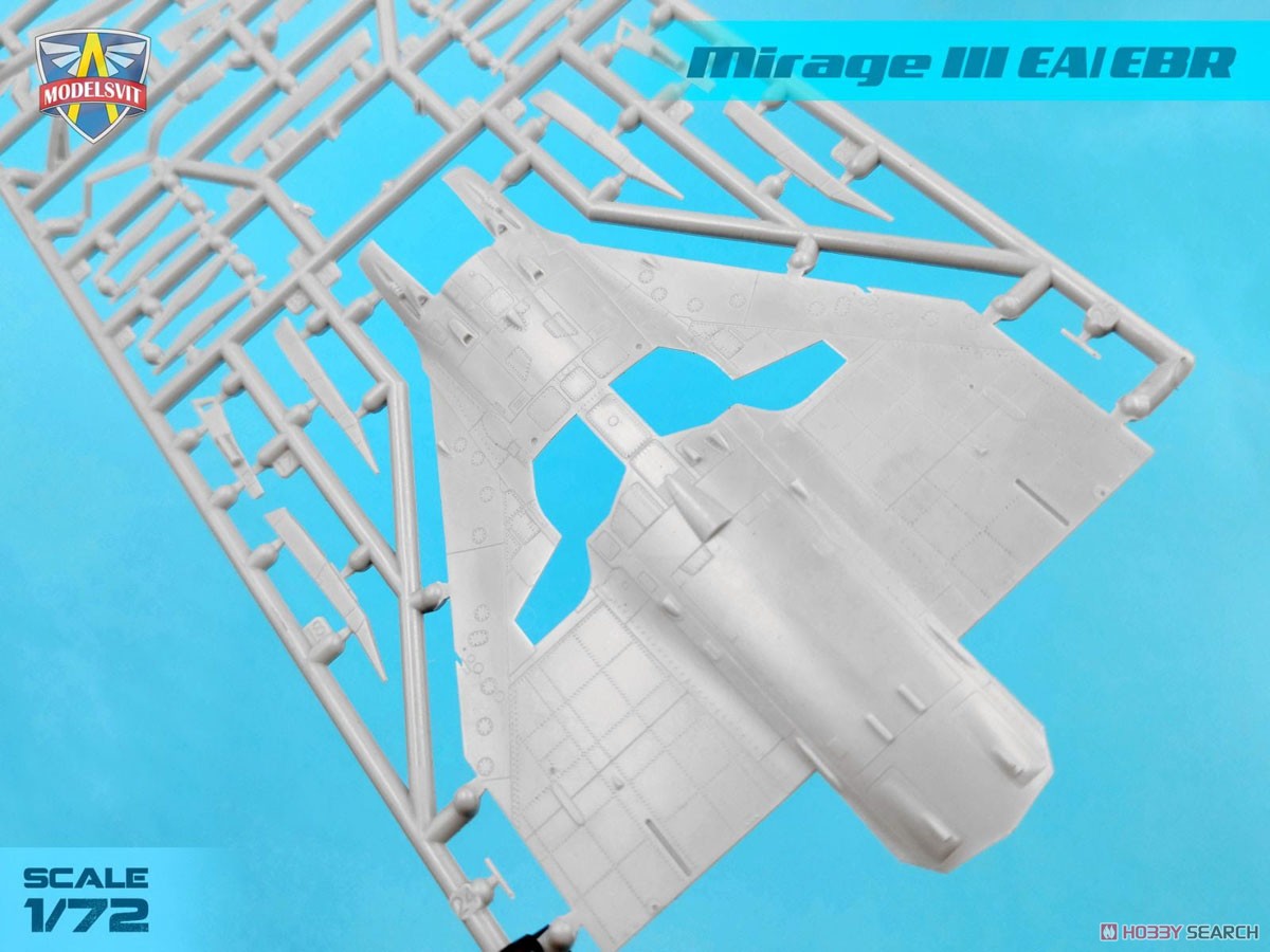 ミラージュIII EA/III EBR 戦闘攻撃機 (プラモデル) その他の画像1