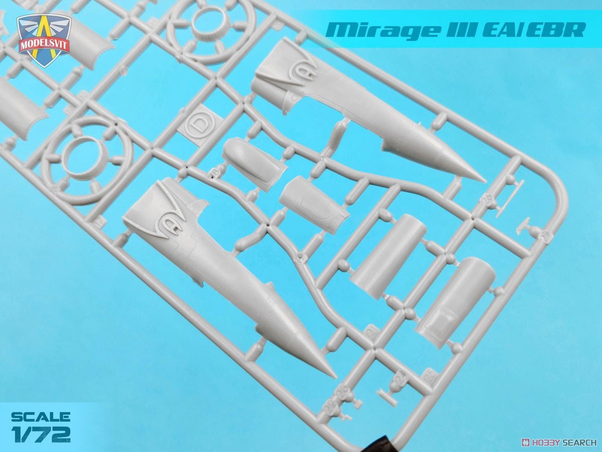 ミラージュIII EA/III EBR 戦闘攻撃機 (プラモデル) その他の画像10