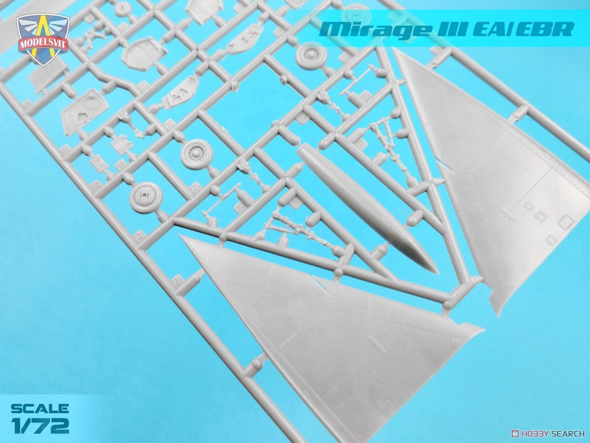 Mirage IIIEA/EBR (Plastic model) Other picture2