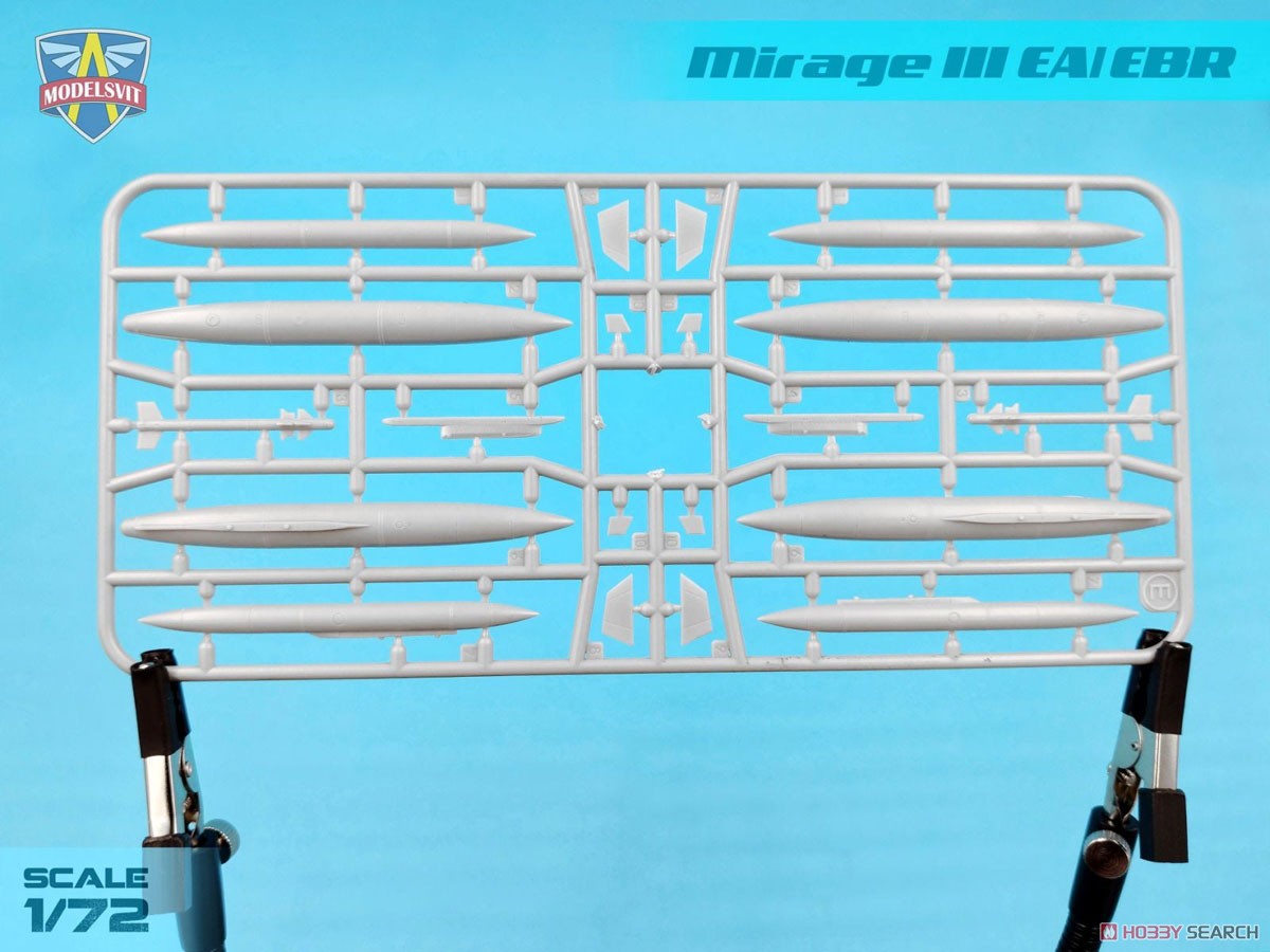 ミラージュIII EA/III EBR 戦闘攻撃機 (プラモデル) その他の画像7