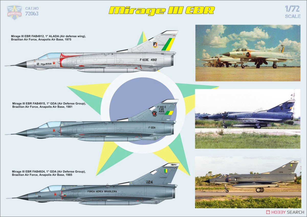 Mirage IIIEA/EBR (Plastic model) Color1