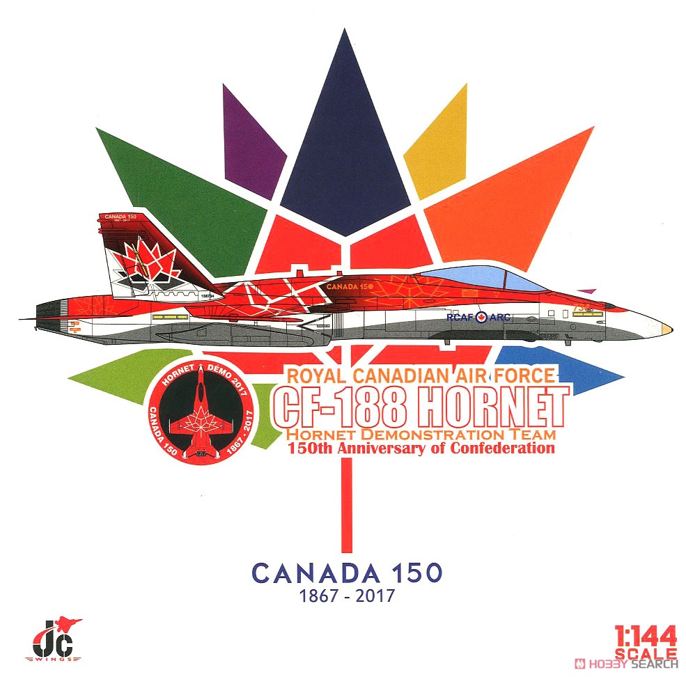 CF-188 カナダ空軍 カナダ建国 150周年 記念塗装機 2017 (完成品飛行機) パッケージ1