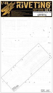 P-47D Bubbletop - Riveting Set (for Tamiya) (Decal)