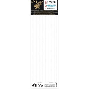 汎用2重/3重リベットデカール (直径:0.2mm､ 間隔:0.9mm) (デカール)