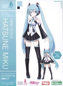 Frame Music Girl Hand Scale Hatsune Miku (Plastic model)