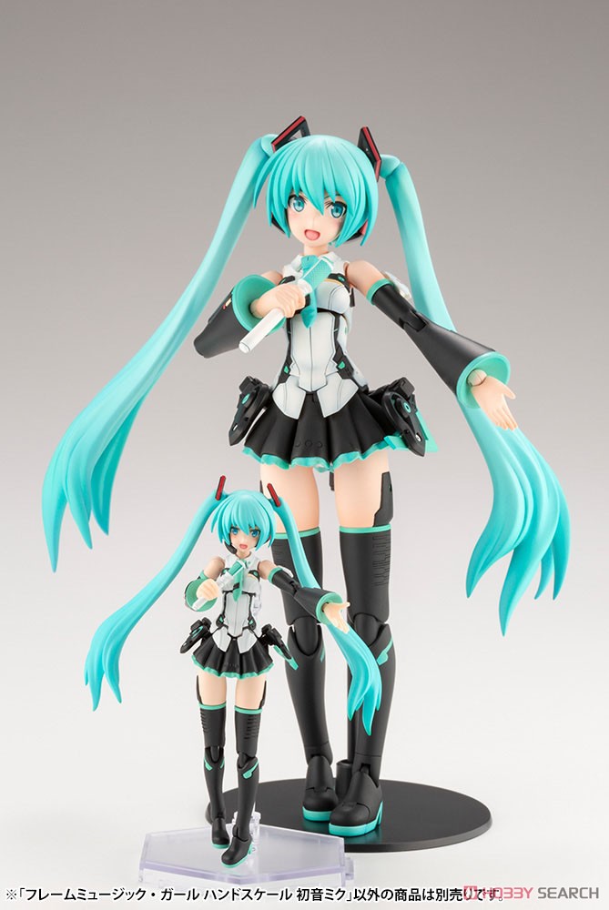 フレームミュージック・ガール ハンドスケール 初音ミク (プラモデル) その他の画像1