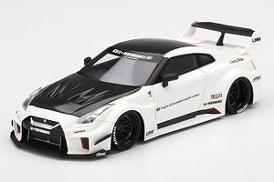 LB-Silhouette WORKS GT Nissan 35GT-RR バージョン1 ホワイト (ミニカー)