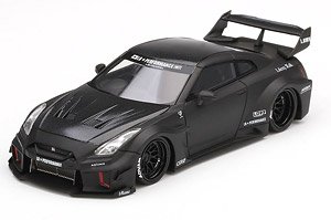 LB-Silhouette WORKS GT Nissan 35GT-RR Version 1 Matte Black (Diecast Car)