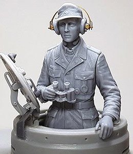 Tiger I Abt.501Tank Officer w/Etched Parts (Plastic model)