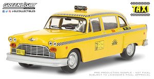 Taxi (1978-83 TV Series) - 1974 Checker Taxi Sunshine Cab Company #804 (ミニカー)