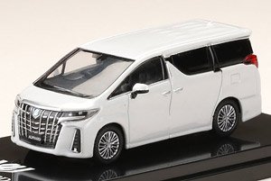 Toyota Alphard Hybrid (H30W) Aero Type White Pearl Crystal Shine (Diecast Car)