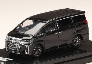 Toyota Alphard (H30W) Aero Type Sparkling Black Pearl Crystal Shine (Diecast Car)