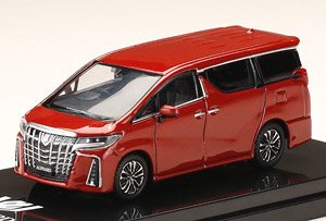 Toyota Alphard (H30W) Aero Type Dark Red Mica Metallic (Diecast Car)