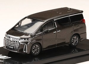 Toyota Alphard (H30W) Aero Type Graphite Metallic (Diecast Car)