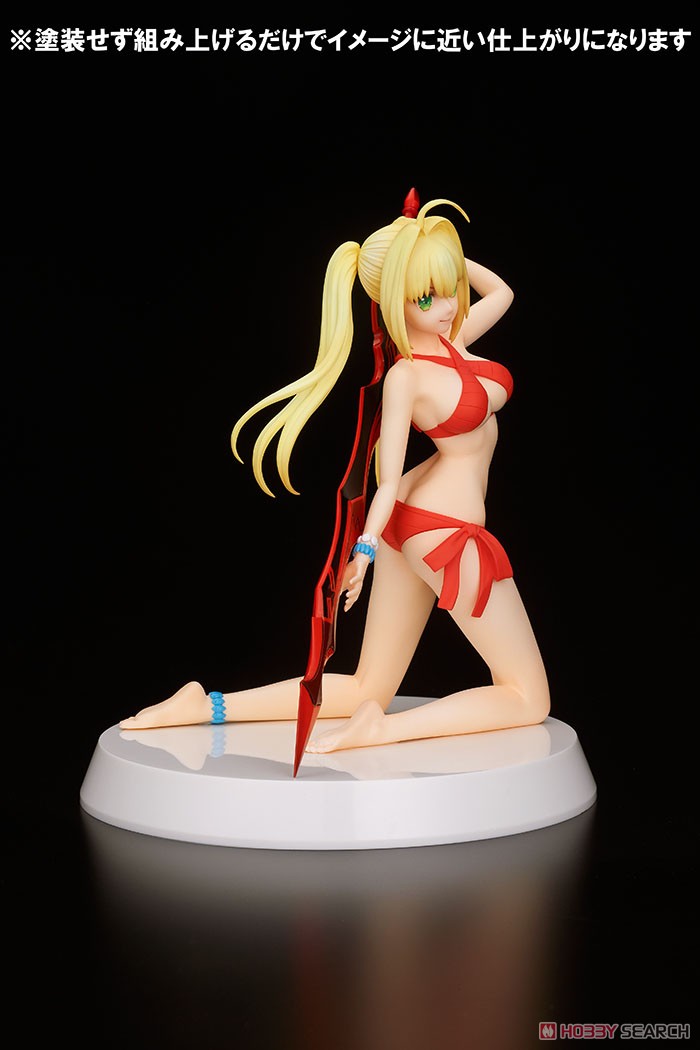 Assemble Heroines Caster/Nero Claudius [Summer Queens] (Unassembled Kit) Item picture10