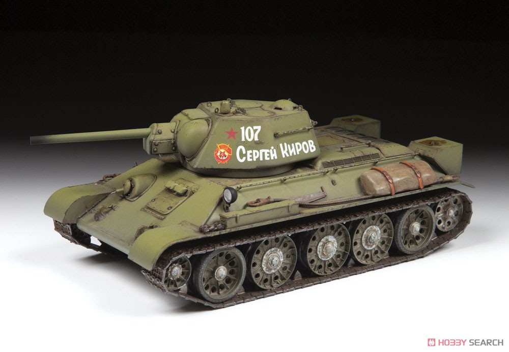 T-34/76 183 Factory, w/`Gaika` Turret, Late 1942 Production. (Plastic model) Item picture1