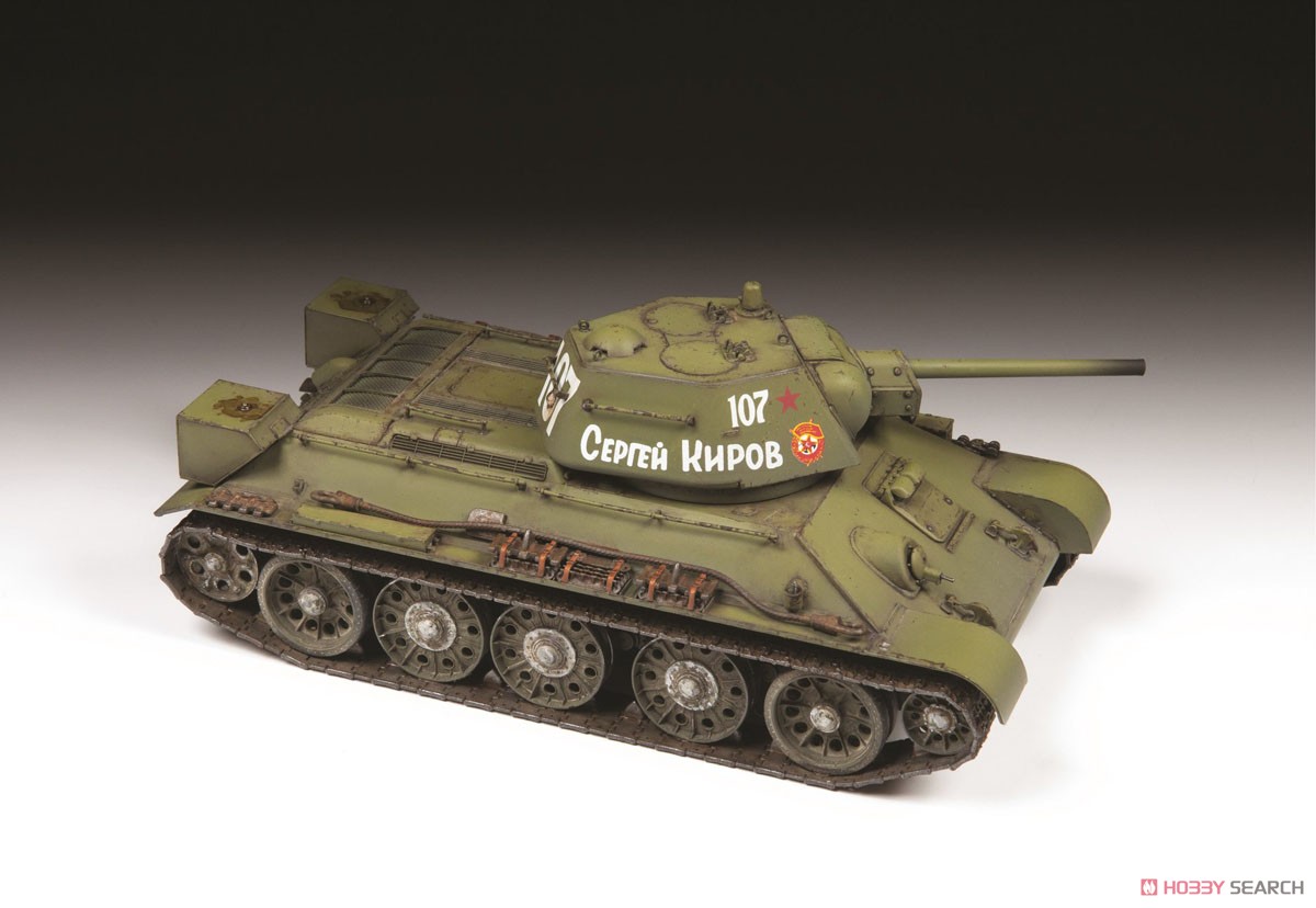 ソビエト T-34/76 1942年製 六角砲塔 (プラモデル) 商品画像2