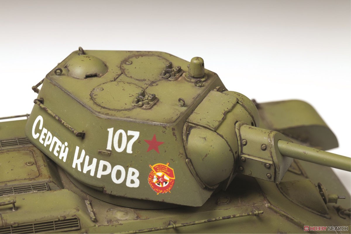 T-34/76 183 Factory, w/`Gaika` Turret, Late 1942 Production. (Plastic model) Item picture3