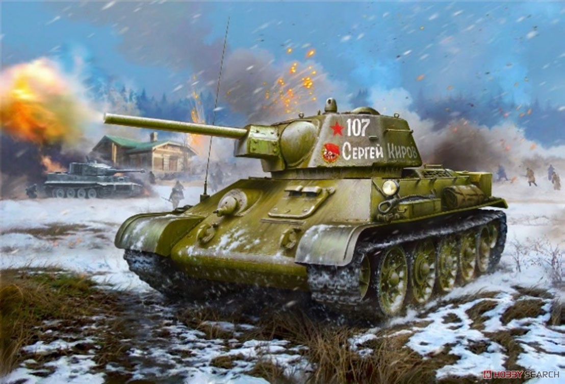 ソビエト T-34/76 1942年製 六角砲塔 (プラモデル) その他の画像1