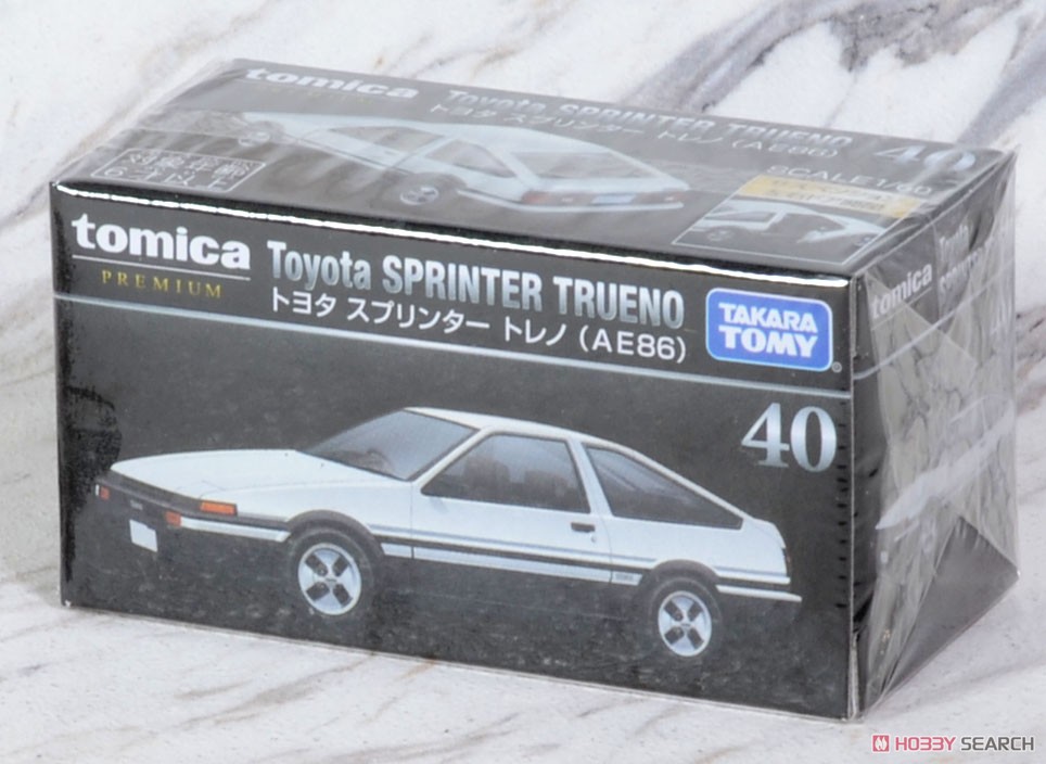 Tomica Premium 40 Toyota Sprinter Trueno (AE86) (Tomica) Package1