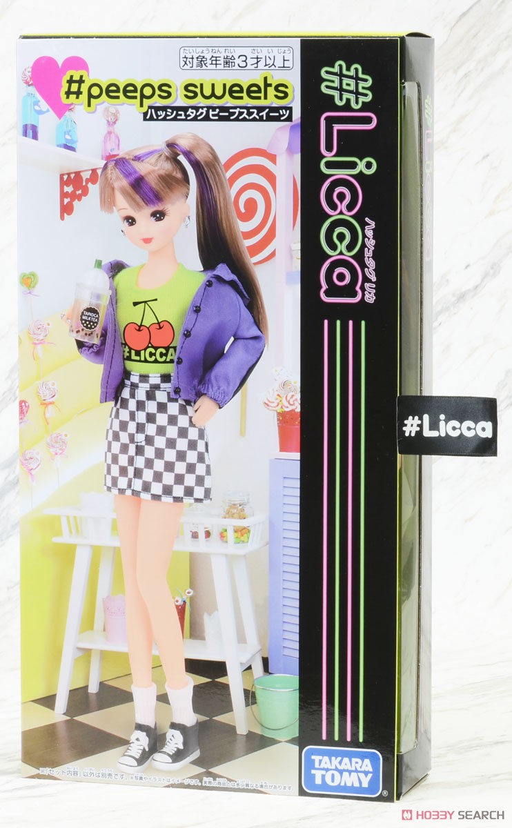 リカちゃん人形 #Licca #ピープススイーツ (りかちゃん) パッケージ1