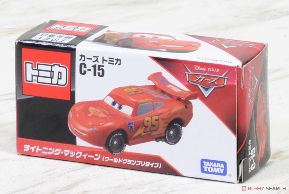 Cars Tomica C-15 Lightning McQueen (World Grand Prix Type) (Tomica) Package1
