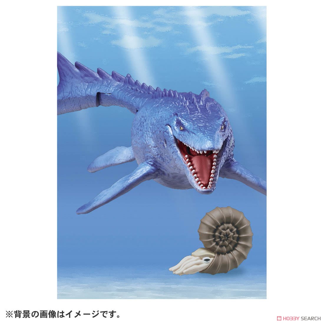 アニア AL-07 モササウルス (水に浮くVer.) (動物フィギュア) その他の画像4