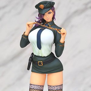 Erotic Extremely Sadistic Policewoman Akiko Ver.III Designed by Non Oda (PVC Figure)