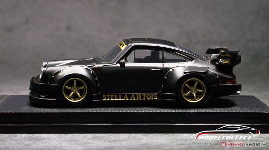 RWB 930 Black Wheel: Gold (Diecast Car) Item picture2