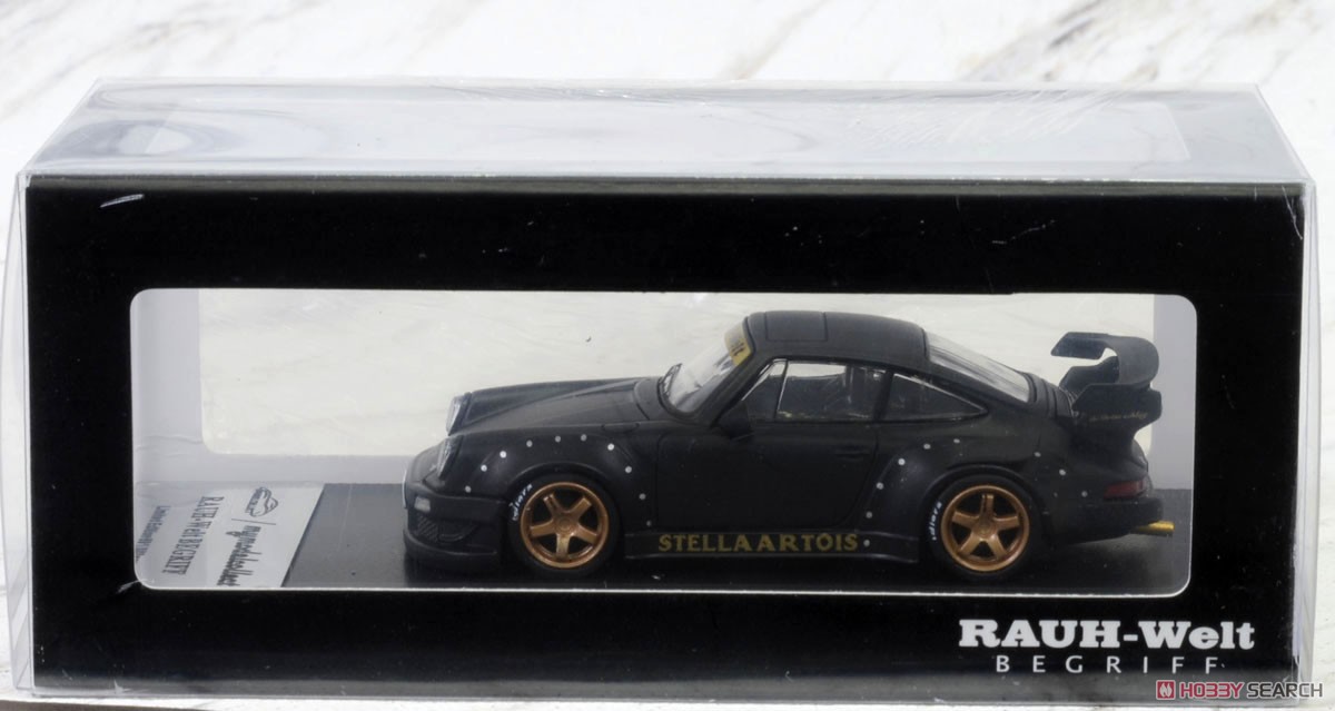 RWB 930 Black ※Wheel: Gold (ミニカー) パッケージ1