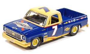 1973 Chevrolet Cheyenn SUNOCO (Blue / Yellow) (Diecast Car)