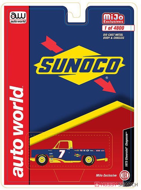 1973 シボレー シャイアン SUNOCO (ブルー / イエロー) (ミニカー) その他の画像1