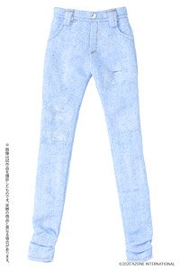 PNS Boys Damage Skinny Denim Pants II (Bleach) (Fashion Doll)