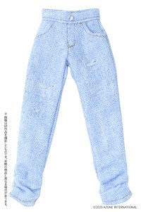 Boys Damage Skinny Denim Pants II (Bleach) (Fashion Doll)