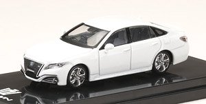 トヨタ クラウン 2.5L RS アドバンス HYBRID ホワイトパール クリスタルシャイン (ミニカー)