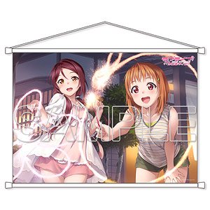 [Love Live! Sunshine!!] B2 Tapestry Aqours Chika & Riko (Anime Toy)