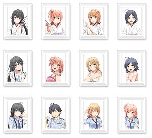 My Teen Romantic Comedy Snafu Too! [Especially Illustrated] Vol.1 Trading Magnet (Set of 12) (Anime Toy)