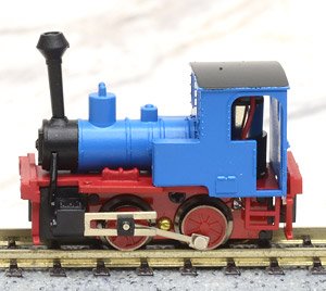 Koppel B Tank (Heritage Color Light Blue, Simple Rod) (Model Train)